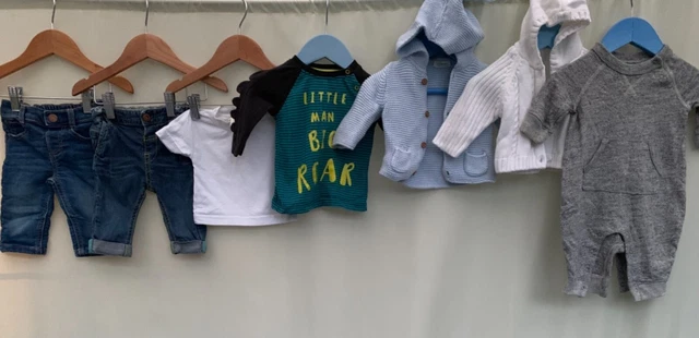 Pacchetto vestiti ragazzi età 0-3 mesi bambino gap successivo