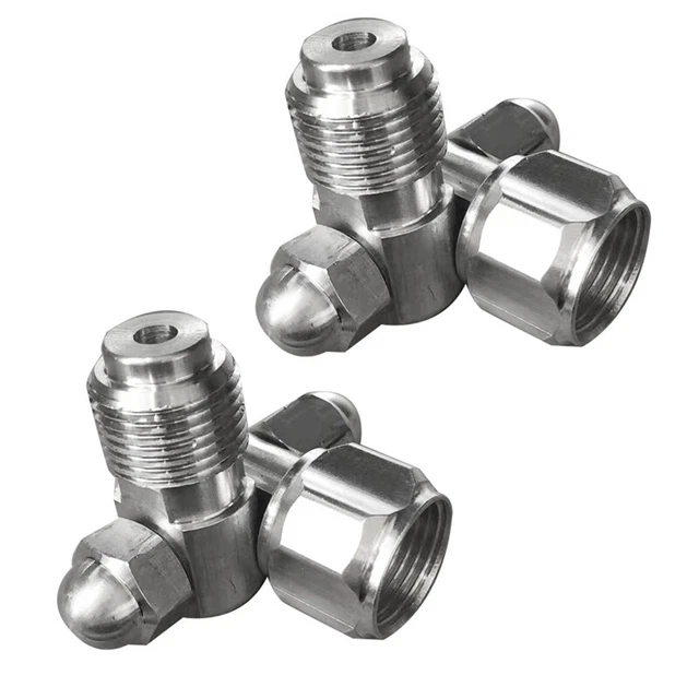 Adaptador de articulación giratoria multiángulo apagado de disparo limpio para PaZ6D8 sin aire