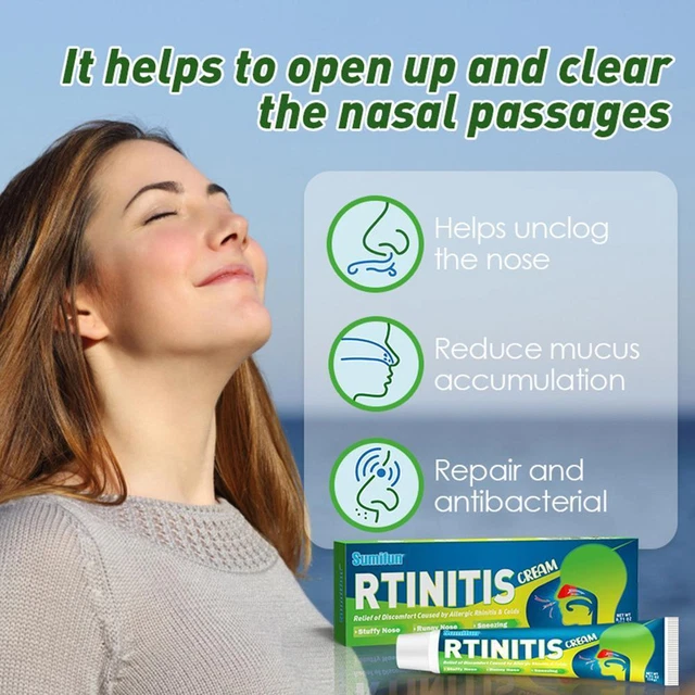 Supplements For Rhinitis RHINITIS NASAL OINTMENT Nasal Unclog Repair Antibacterial for Unisex ...