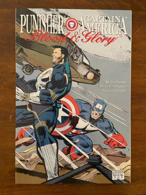 PUNISHER CAPTAIN AMERICA:BLOOD & GLORY #3 (Marvel, 1992) VF Janson