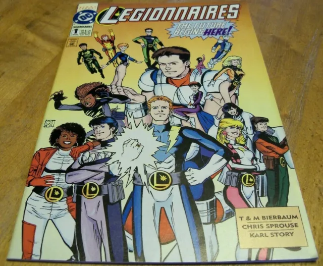 Legionnaires #1 April 1993 ~ DC Comics ~ The Future Begins Here!