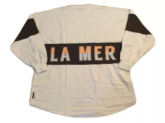 Soliel La Mer French Spirit Jersey France NEW Small Long Sleeve Shirt Stain