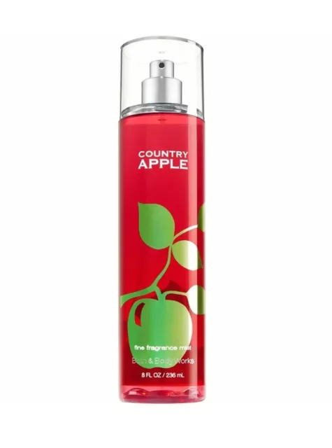 Bath & Body Works COUNTRY APPLE Fine Fragrance MIST Spray 8oz New FREE SHIPPING