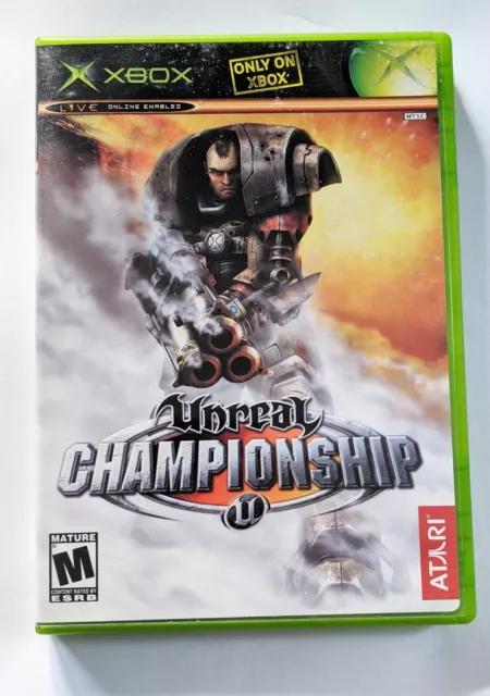 Unreal Championship 1 - Microsoft Original Xbox Game (2002) - Complete, Great!