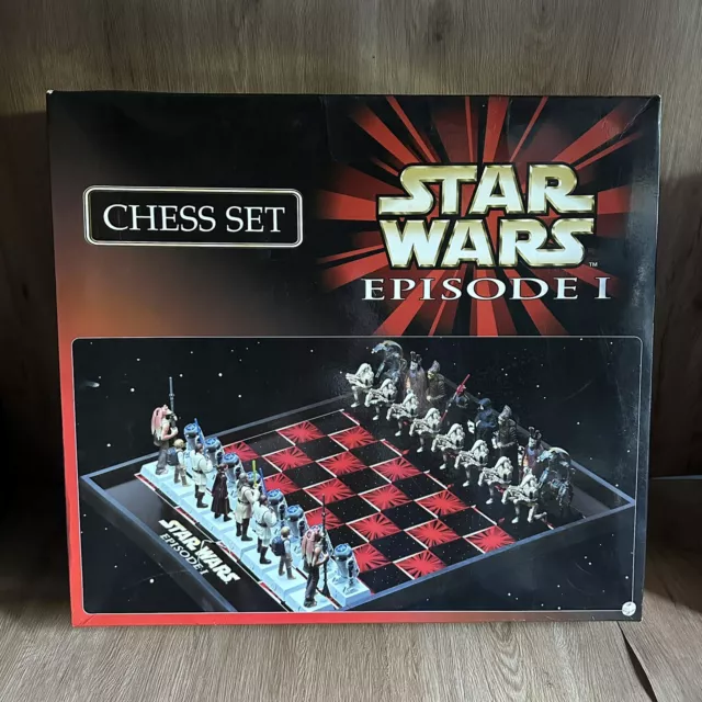 Star Wars Episode 1 One Chess Set - Boxed & Fully Complete
