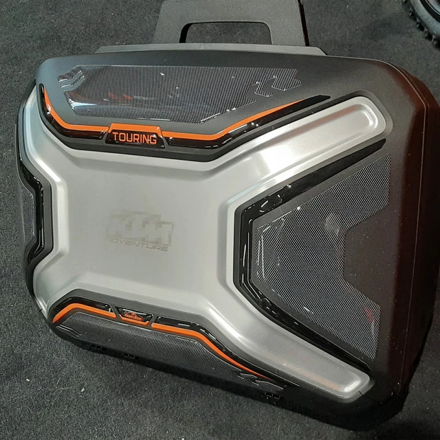 Set Autocollants Résine 3D Valises Compatible Avec Moto KTM