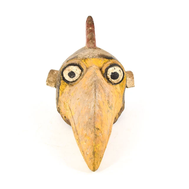 Yoruba Gelede Mask with Bird Face Nigeria 4