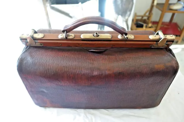 sacoche de voyage médecin gladstone bag vintage luggage