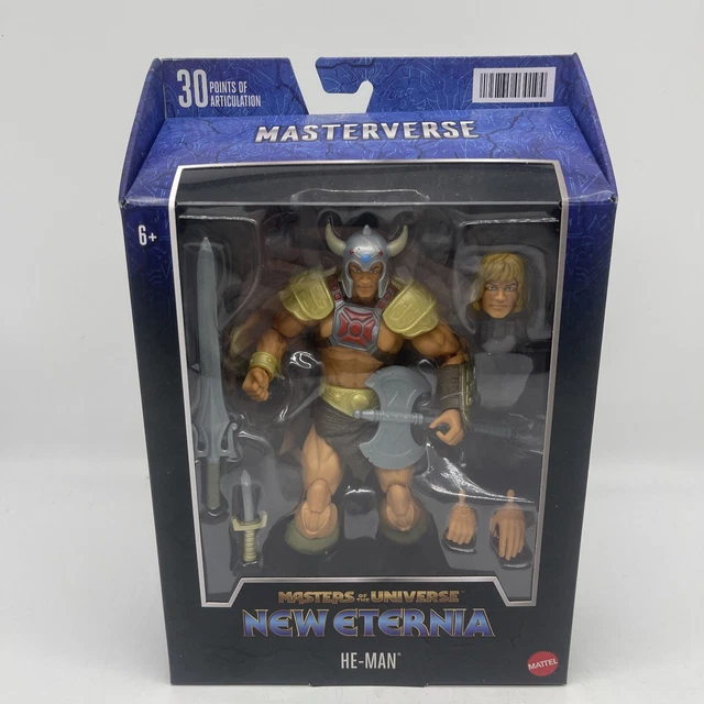 MASTERS OF THE Universe Masterverse New Eternia HeMan (Viking) Figure