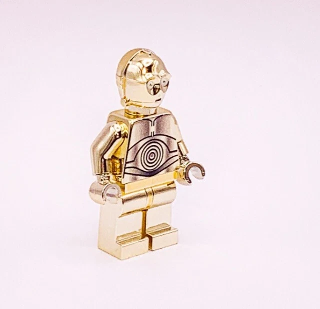 LEGO CHROME GOLD Star Wars C 3PO SW 30th Anniversary Edition New