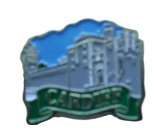 Cardiff Wales - Welsh National Quality Enamel Lapel Pin Badge