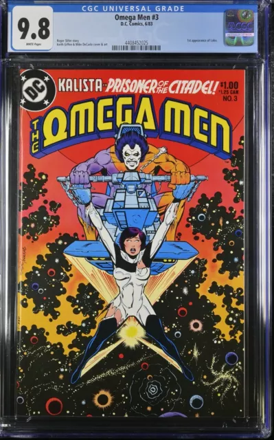 Omega Men #3 1983 NM CGC 9.8 1st Appearance Lobo WP New Slab 📬🔥