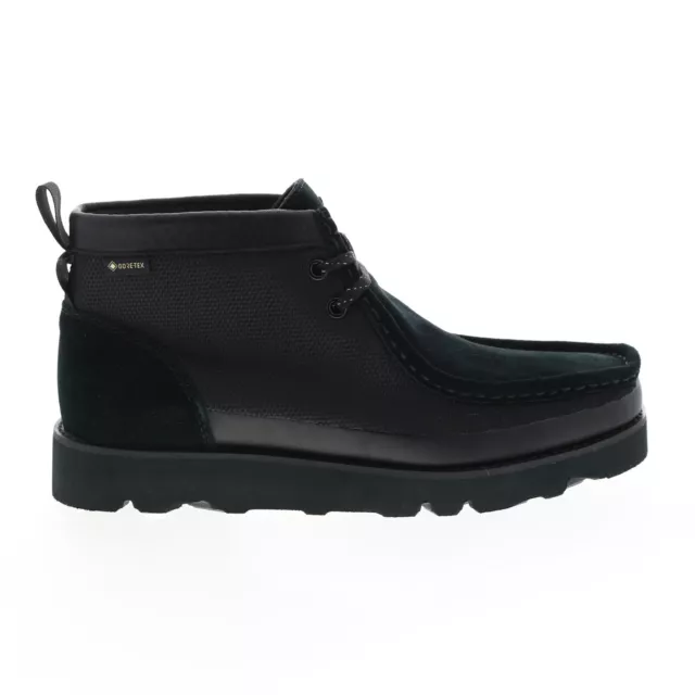 CLARKS WALLABEE 2.0 Gore-Tex GTX 26161434 Mens Black Suede Chukkas 