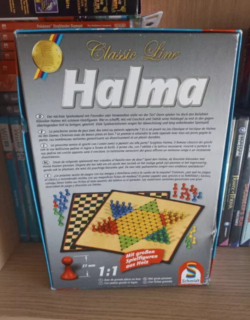 Halma Classic Line Schmidt Spiele 49217 OVP & Anleitung Brettspiel Komplett 2