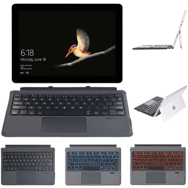 For Microsoft Surface Go 2 3 Pro 3 4 5 6 7 Wireless Touchpad Bluetooth Keyboard