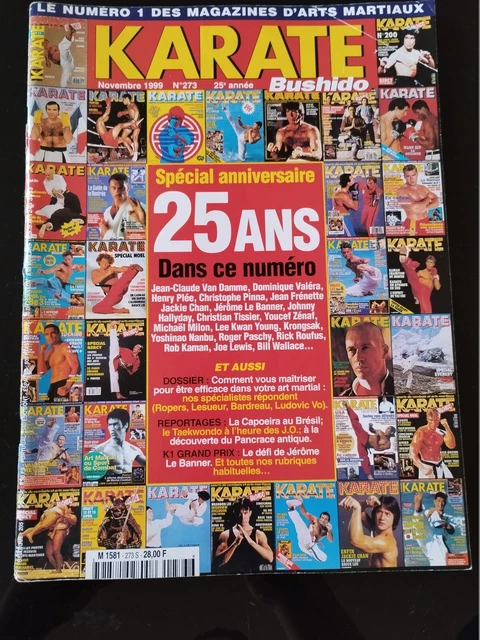 Magazine Karate Bushido N°269 – Juin 1999 – Bill Wallace – Taekwondo
