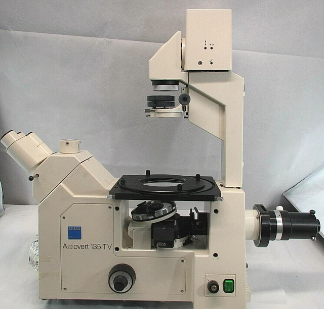 CARL ZEISS AXIOVERT 135 TV Microscope For PARTS/ REPAIR EUR 1.059,61