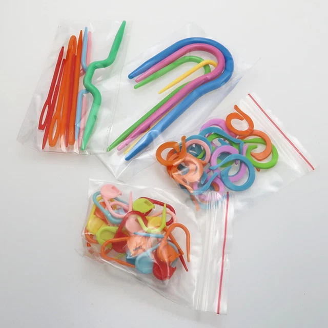 Kit Da Viaggio Per Cucire E Uncinetto - Set Portatile Di Strumenti Per Maglieria Con Aghi, Ditale E Pinzette - 2