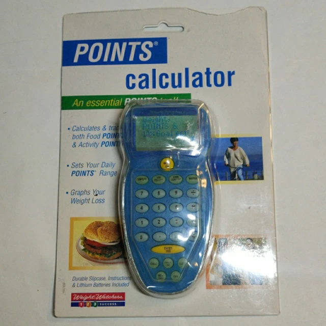 VINTAGE 2000 WEIGHT Watchers/WW 123 Success Points Calculator (New