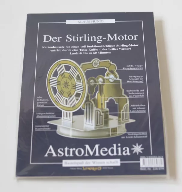 AstroMedia Bausatz Stirling-Motor OVP