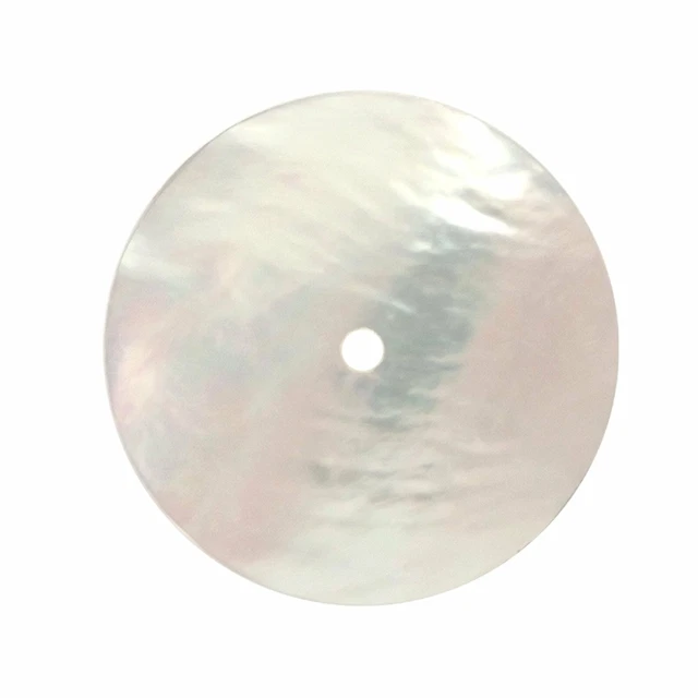 Esfera de reloj en blanco Incudo con orificio central de 2 mm