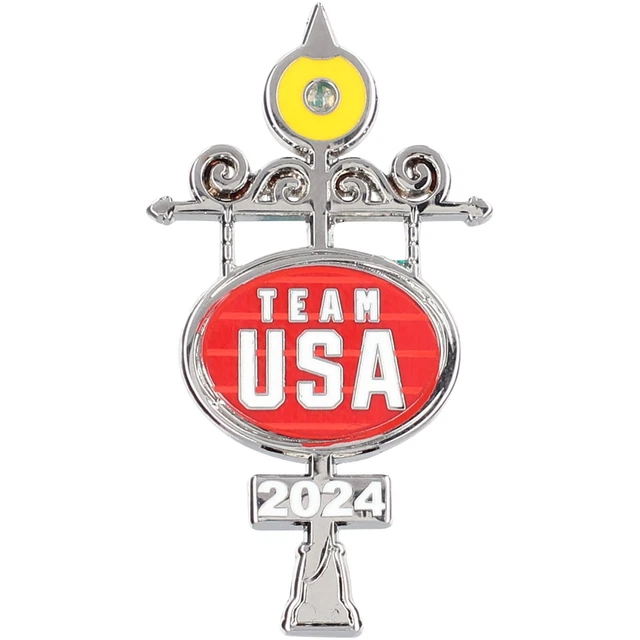 TEAM USA PARIS 2024 Summer Olympics Metro Light Lapel Collector's Pin