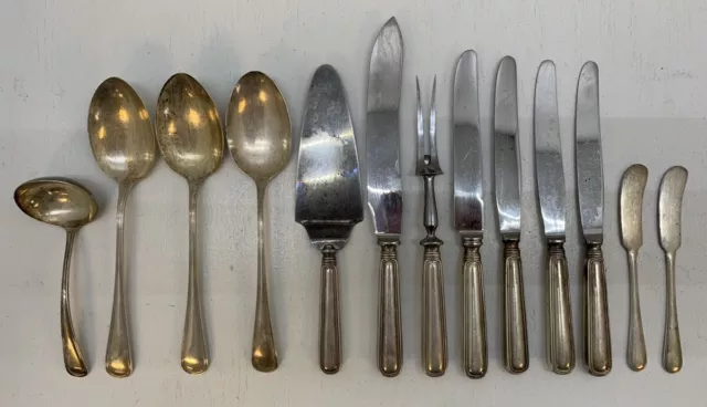 Vintage 1914 Birks Saxon Sterling Silver Mixed Serving Lot 931.5G NO (VP4009436)