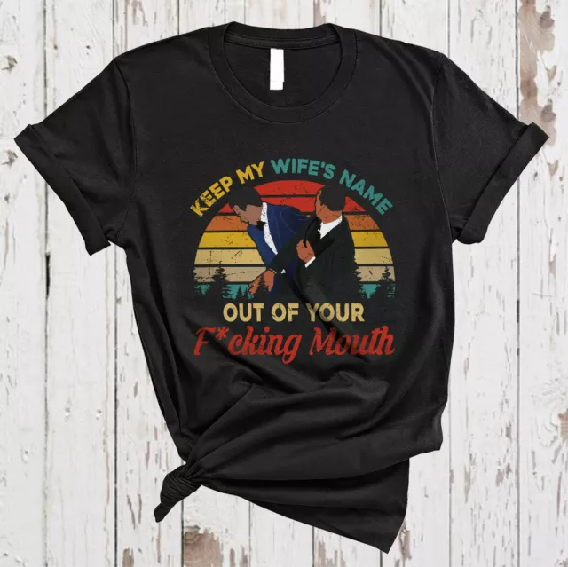 Vintage Retro Keep My Wife's Name Out Of Your F*cking Mouth Movie T-Shirt, Mug