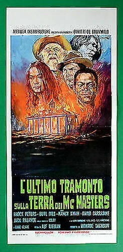 L16 Affiche L'Ultimo Tramonto Sulla Terra Des Mc Masters Carradine Palance