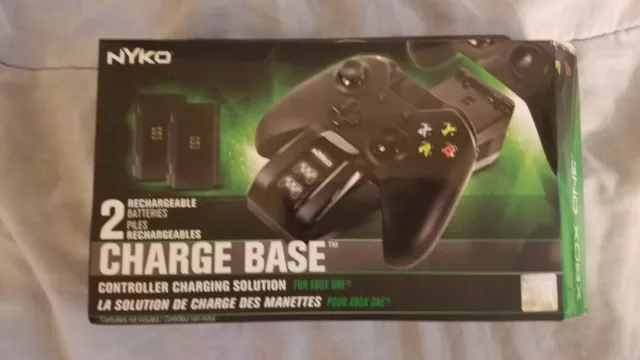 Nyko 2 Charge Base Controller Charging Solution for XBOX One, New