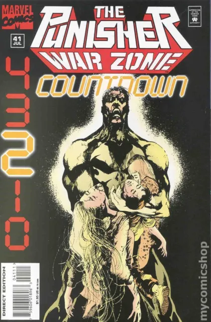 Punisher War Zone #41 FN+ 6.5 1995 Stock Image