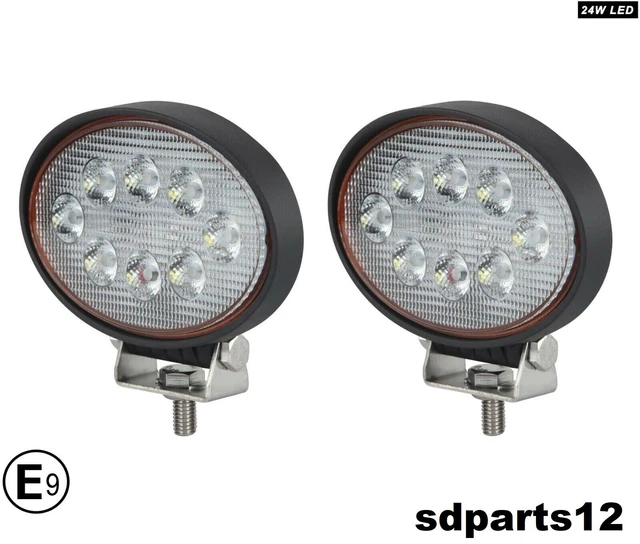 Faro Da Lavoro LED 18W - 12V/24V Per Fuoristrada, Trattori E ATV - Impermeabile IP67 (2 Pezzi) - Foto 12