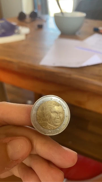 Pièce de 2 euros très rare Simone Veil Édition 2018