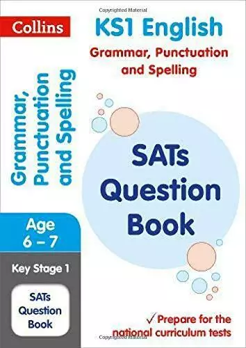 KS1 Grammatik, Zeichensetzung Und Rechtschreibung Sat Frage Buch : 2019 Tests (