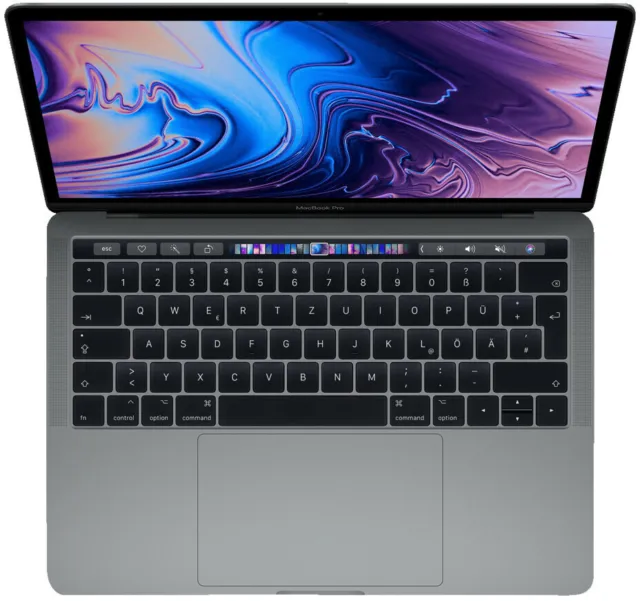 Apple MacBook Pro 13 Zoll 2019 i5 8GB RAM 256GB SSD grau Sehr Gut - Refurbished