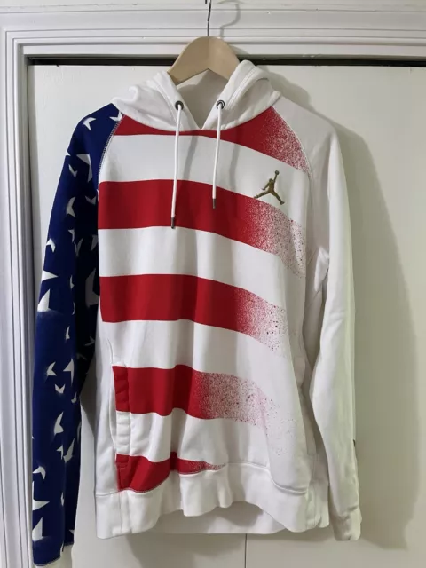 Air jordan 7 stars and stripes hoodie deals