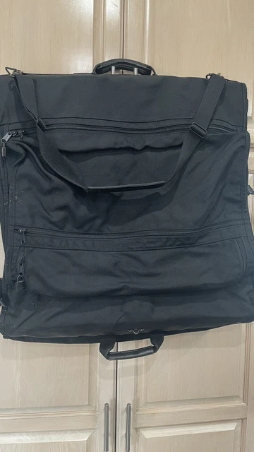 Tumi 231D3 Bi-Fold Garment Business Travel Luggage Black Ballistic Nylon Bag 2