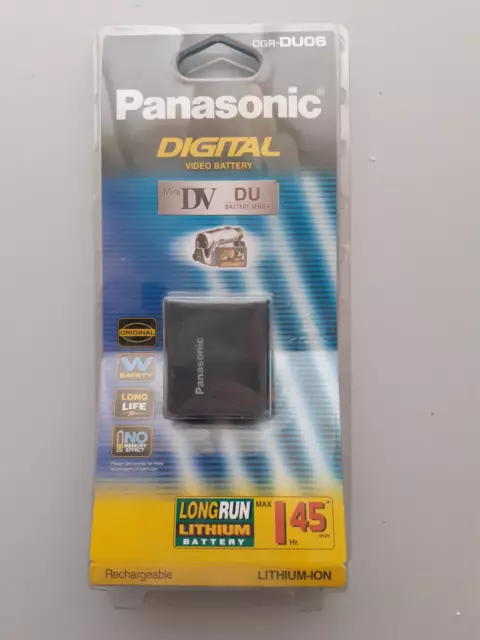 Panasonic CGR-DU06 Video Batterie