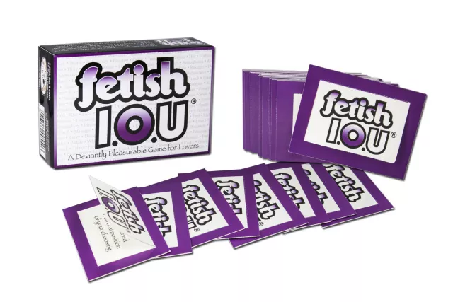 FETISH IOU Sex Card Game Adult Gift Couples Roleplay UK