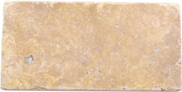 Natural Stone Mosaic Tiles Travertine Gold Yellow Matte Wall Floor Kitchen Bathroom F-45-M510