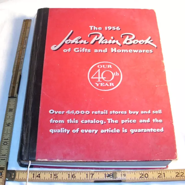The 1955 John Plain Book Of Gifts & Housewares ~ Chicago