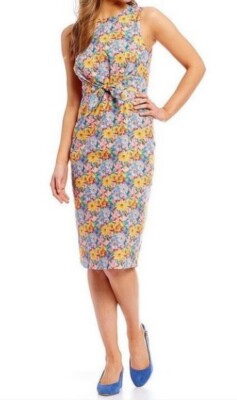 Antonio Melani Liberty Of London Petra Dress 100% Cotton Meadow Melody Size 6