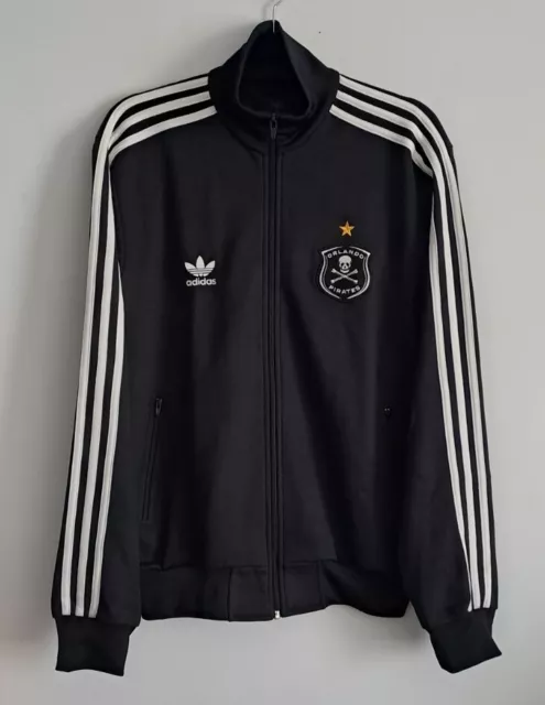 Rare Adidas Orlando Pirates Track Jacket M Vintage South Africa Johannesburg