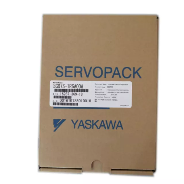 1PC NEW Yaskawa servo driver SGD7S-1R6A00A