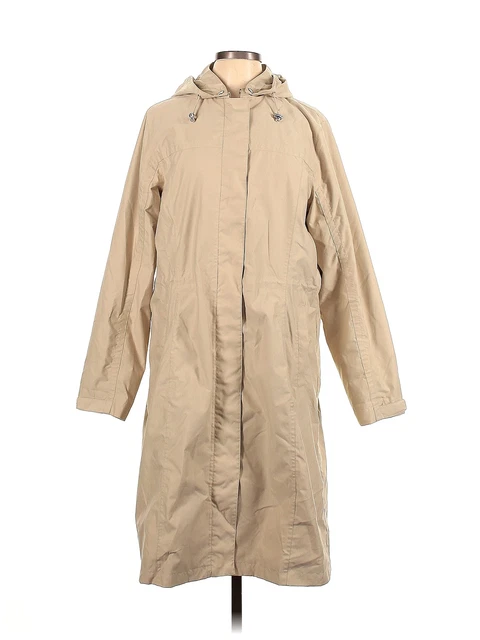 Lands' End Girls Brown Denim Jacket 14