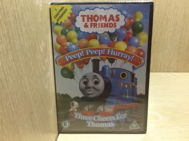 THOMAS FRIENDS Peep Peep Hurray DVD New Sealed Kids Cartoon 5 99 