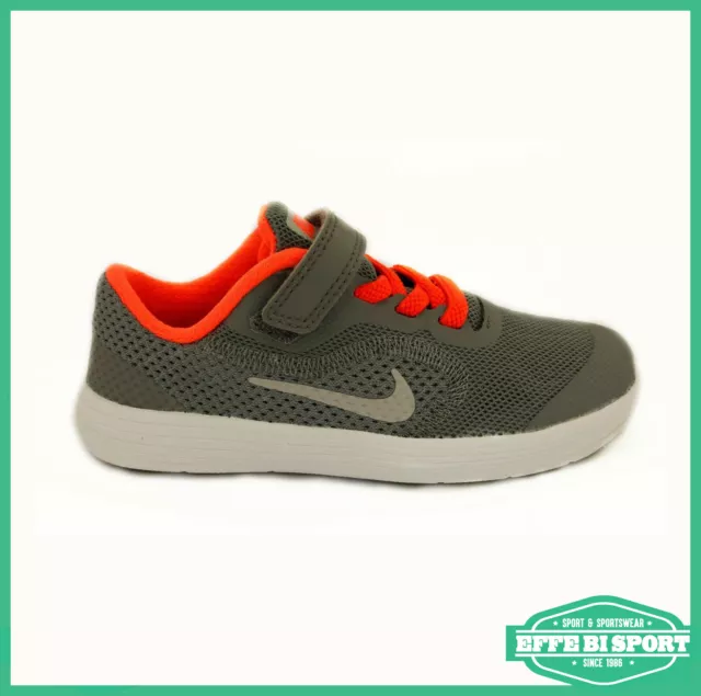 Scarpa da bambino Nike Revolution 3 TDV sneakers strappo velcro tempo libero