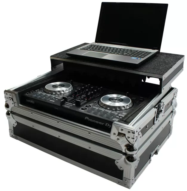 Harmony HCMINILT Flight Glide Laptop Stand Road DJ Case fits Pioneer DDJ-SB3