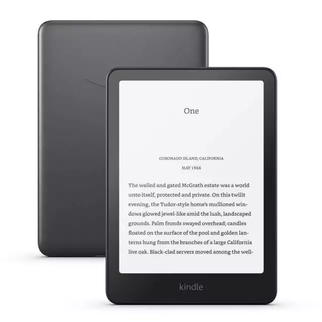 KINDLE PAPERWHITE SIGNATURE Edition 2024 32GB Black 405.95 PicClick AU