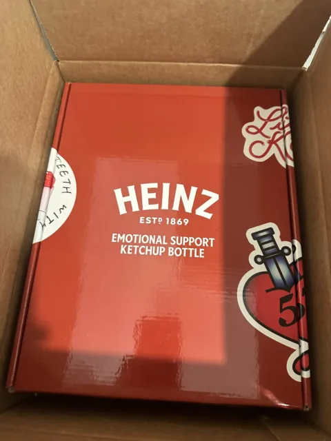 HEINZ Emotional Support Ketchup Bottle - NEW IN HAND SHIPS NOW
